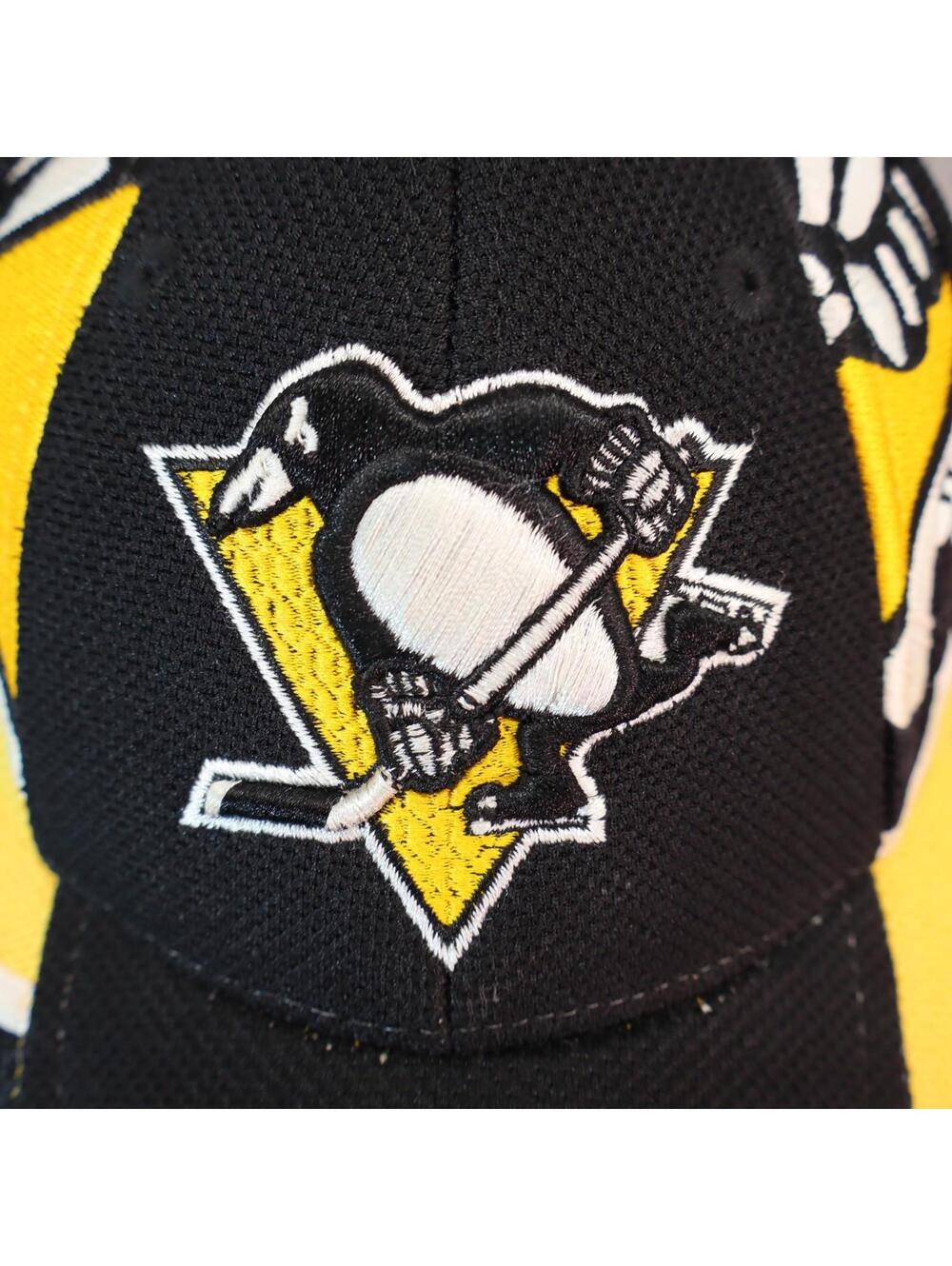 Pittsburgh Penguins Zephyr M/L Hat Black NHL Embroidered vtg